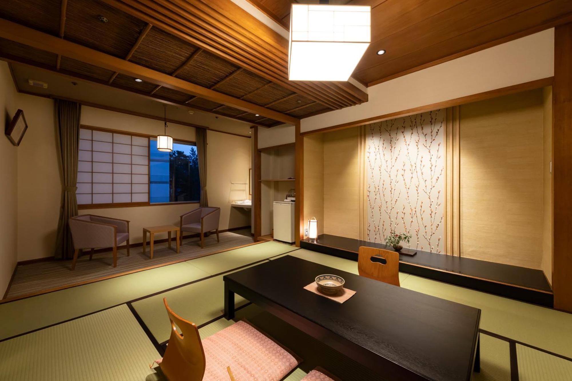 Senkeien Tsukioka Hotel Kaminoyama Eksteriør bilde